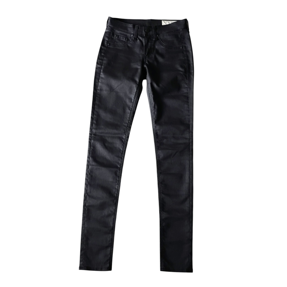 Rag & Bone Shore Ditch Black Leggings Size 24